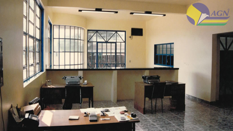 Interior da sede antiga